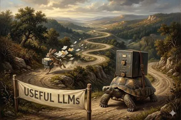 Cover for The Hare Is Running Away With Your Data But the Tortoise Has a Shell