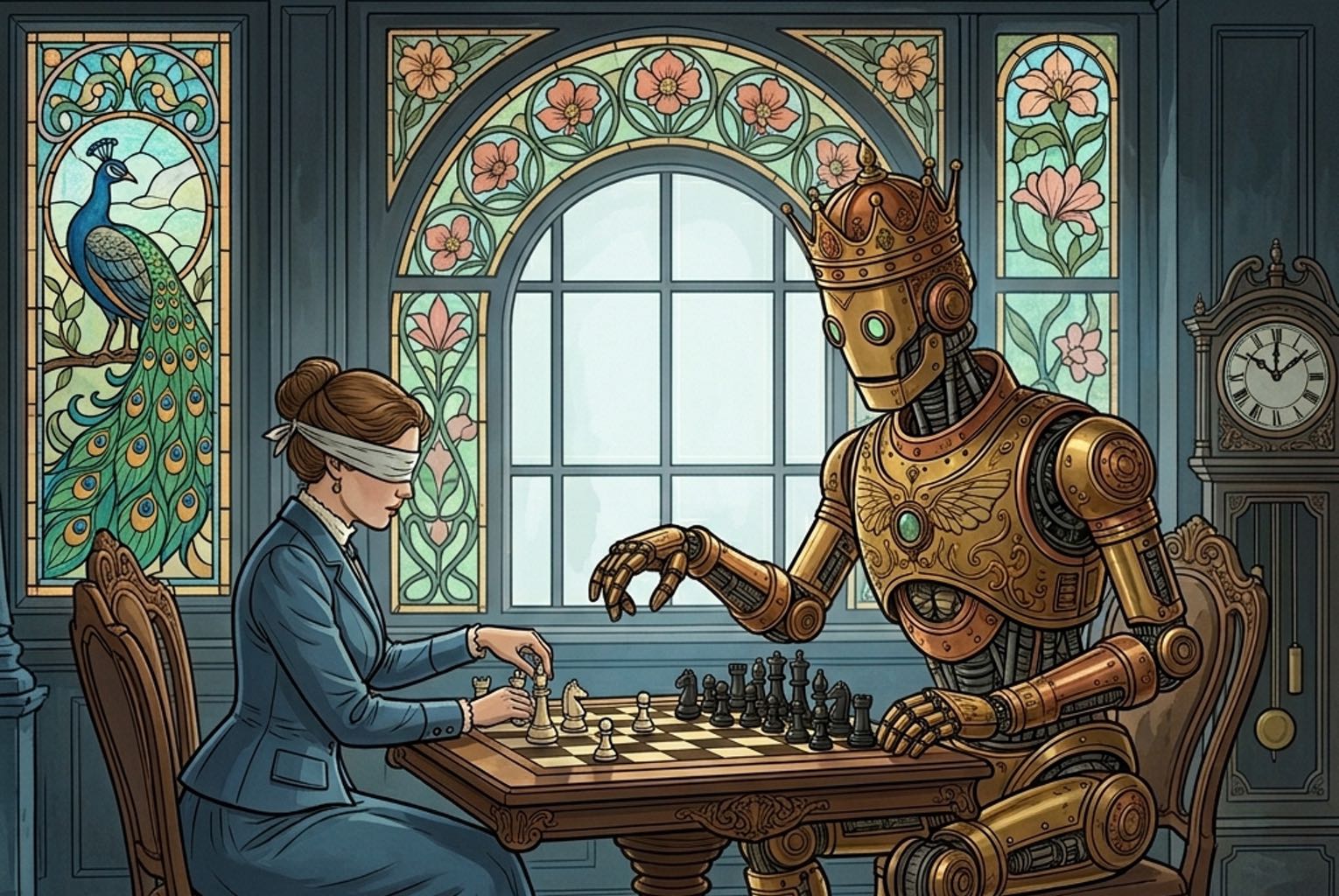Cover illustration for The Ghost in the Ledger